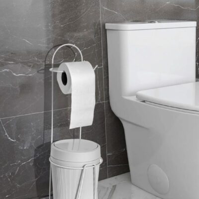 Çöp kovalı WC banyo kağıtlık