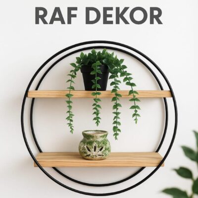 İki Katlı Raf Dekor